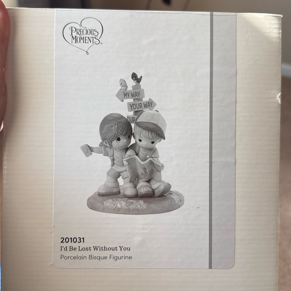 NIB Precious Moments I’d be Lost Without You Fugurine